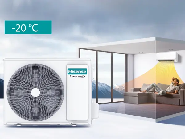 Hisense Comfort 5 kW klimatizácia s kúrením do -20 °C