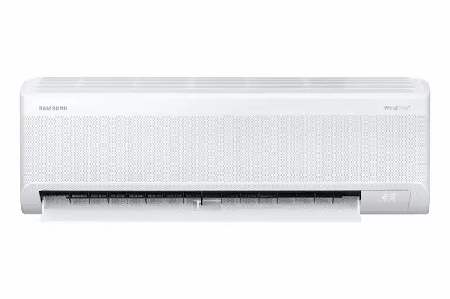 montáž klimatizácie klimatizácia Samsung Wind Free Comfort S2 - otvorená lamela
