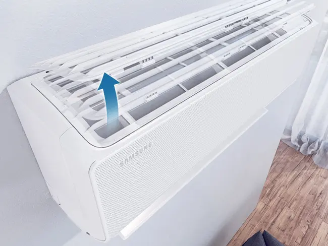 Freeze Wash a samočistenie klimatizácie Samsung WindFree Comfort S2